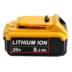 2Pack 8.0AH For DeWalt 20V 20 Volt Max Lithium Ion Battery DCB206 DCB205 DCB200