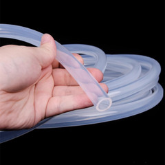 High-Temp Silicone Tubing for Peristaltic Pump Lab Grade Odorless Transparent