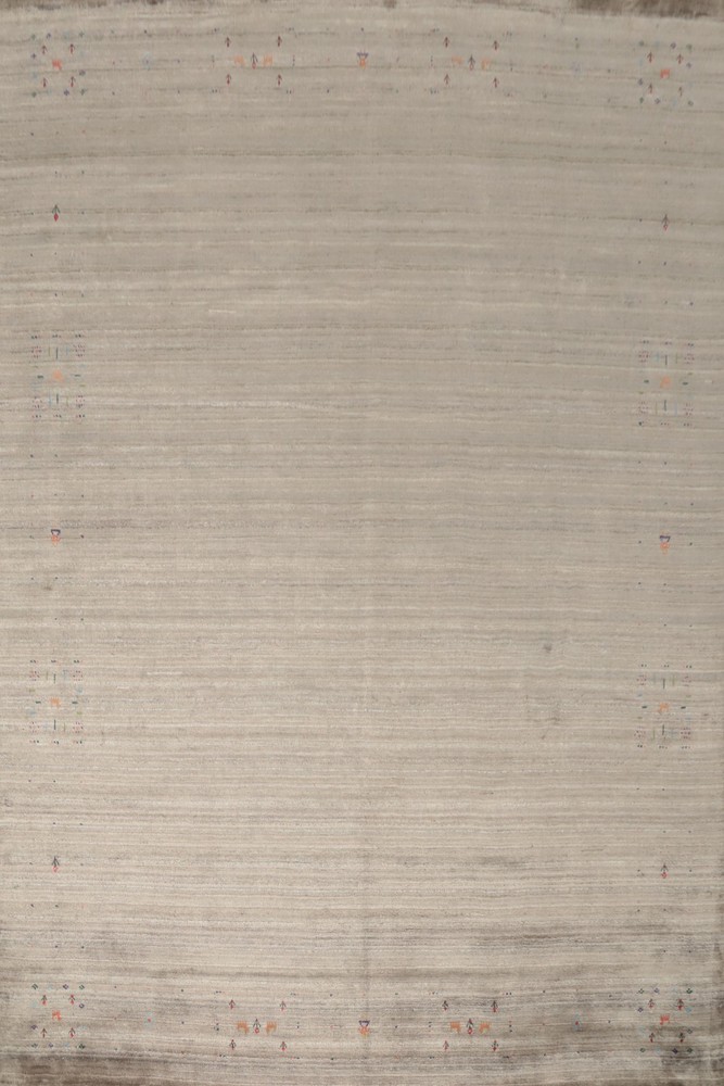 Silk Large Area Rug 9×12 Hand-knotted Oriental Nomadic Style Carpet for Any Room