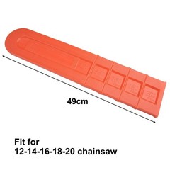 Chainsaw Bar Cover Chain Scabbard Guard Protector 12 16 18 20 Inch Safe Storage