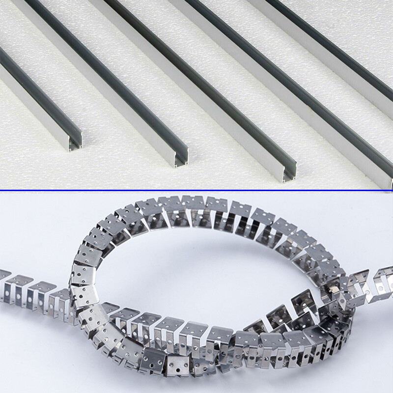 3.3ft each LED Channel Holder Mounting Clips for 8x17mm Neon LED Strip Lights