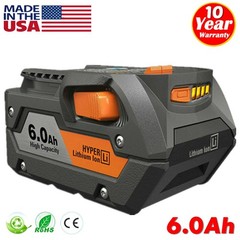 New For Ridgid R840087 6Ah 8Ah Lithium Battery Rigid 18 Volt R840085 Power Tools