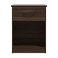 Mainstays Ardent Nightstand with 1 Drawer, Black