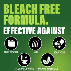 Green Gobbler Industrial Strength Drain Clog Remover & Cleaner Liquid Gel- 64oz.