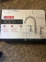Delta Bathroom Faucet Polished Chrome Windemere 35896LF