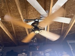 1982 Casablanca Four Seasons Ceiling Fan. (PLEASE READ DESCRIPTION!!!!)