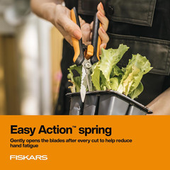 Fiskars Pruning Shears for Gardening, Multipurpose 8″ Garden Shears with Sheath