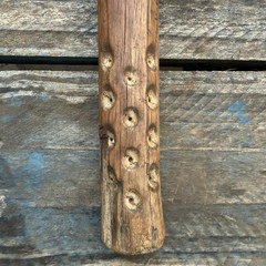 Vintage Combo Sledge Hammer Rubber Mallet 6lb Dual Head 17” Handle