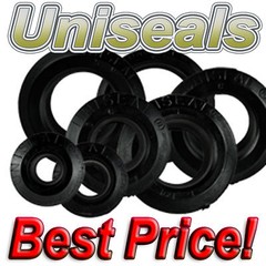 1 1/2 ” UNISEAL Bulkhead (10 PACK) hydroponic aquaponic aquarium aquaculture 1.5