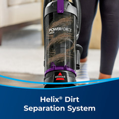 BISSELL PowerForce Helix, Bagless, Upright Vacuum, Pet Friendly, Purple