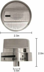Knob Assembly Compatible with LG Range AEZ73453509 ( 5 PCs )