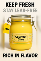 Premium Gourmet Clarified Butter-Organic GrassFed Versatile Healthy Cooking Ghee