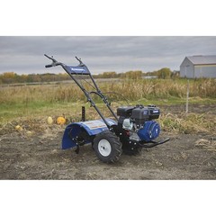 Powerhorse 20in. Rear Tine Tiller Cultivator, 6.5in. Tilling Depth,