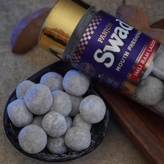Swad Imli Ram Laddoo Mukhwas Digestive Mouth Freshener After-Meal Snack Tasty AI