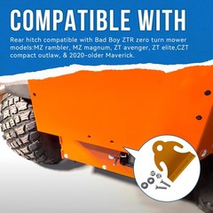 1Pcs Rear Hitch Fits Bad Boy Zero Turn Mower,MZ Rambler,Magnum,ZT Elite,Avenger