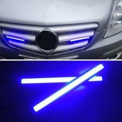 2pcs 17CM Universal COB LED Strip Car Daytime Running Fog Lamp DRL Driving Strip