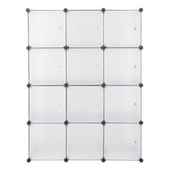 12 Cube Storage Organizer Portable Adjustable Multi-Purpose Shelving Unit New