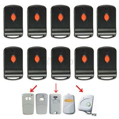 2PC Garage Door Gate Opener Transmitter 10 Digit Pins Code Remote Control 300MHz