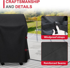 30 Inch Grill Cover for Weber 210 Series Gas Grills,600D Heavy Duty BBQ Cover, W