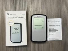 Airthings Corentium Home Radon Detector 223 Digital Monitor