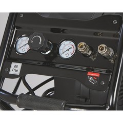 Klutch 29-Gallon Air Compressor, 2.5 HP, 120 Volts, 175 PSI