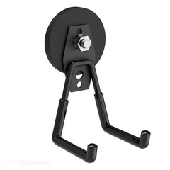 66mm Strong Heavy-Duty Magnetic Rubber Hooks N52, Anti-Slip Coating (4 Pack)