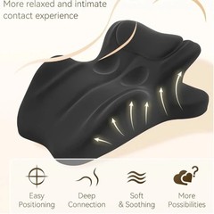 Sweet Spot Couple Pillow Couple Pillow Hip Pad Wedge Pillow Memory Foam 27°Angle