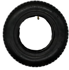 3.25/3.00-8 Wheelbarrow Tire and Inner Tube (1 Set) by Air Filled 4PR and ma…