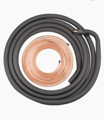 Central Air AC Insulated Copper Coil Refrigeration Line Set Customized Size