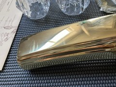 Vintage Delta Award Collection Bathroom Faucet 2710 BC 24k Gold Unused