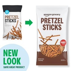 Amazon Grocery, Pretzel Sticks, 16 Oz 16 Ounce (Pack of 1)