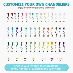 Classic White Large Handmade Blown Glass Chandelier Lighting Pendant W32″xH60″