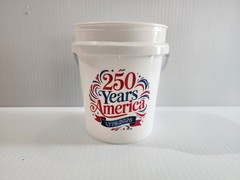 America 250 Mini Bucket Available in Red, White, Blue 9 Different Logos Lowe’s