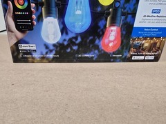 Atomi Smart Wi-Fi Color Outdoor String LED Lights 36ft Commercial Grade IP65