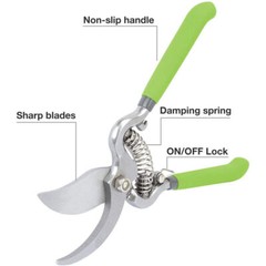 WORKPRO 2 Piece Pruning Shears Set Drop Forged With Carbon Steel Straight Blade