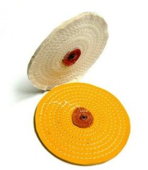 Jewelers Buffs Knife Edge White & Yellow 5″ Jewelry Polishing Set of 2 Pcs