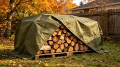 Heavy Duty Waterproof Canvas Tarp 16 Oz Cotton Canvas Tarpaulin Cover Tent