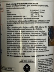 EveryDrop Water Filter EDR2RXD1 For Jenn-Air JIF360NNBRH Upright Freezer RA175