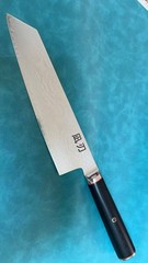 210mm 8″ Kiritsuke Chef Knife S35VN Powder Steel Damascus G10 HRC61 Mosaic