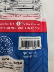 REDMOND Real Sea Salt Natural Unrefined Gluten Free Fine, 16 Ounce 1 Pack
