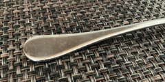 Christofle France Acier Berry Salad Fork Flatware 6 3/4″
