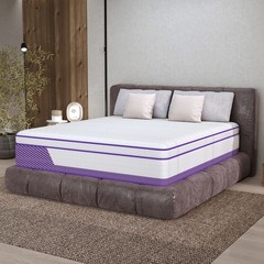 12 Inch King Size Mattress In a Box Gel Memory Foam Hybrid Spring Medium Firm