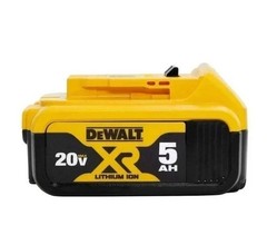 2 Pack DEWALT DCB205 20V Max XR 5.0Ah Lithium-Ion Battery New In Pack USA SELLER