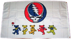 GRATEFUL DEAD 3’X5′ FLAG BANNER JERRY GARCIA FAST SHIPPING