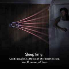 Dyson AM09 Hot+Cool Jet Focus Bladeless Heater Fan Thermostat Remote Control
