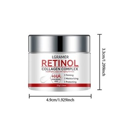 Retinol Lifting Firming Cream – Collagen Anti-Aging Moisturizer for Wrinkles & B