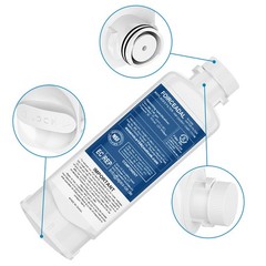 4 PACK for Samsung DA97-17376B HAF-QIN/EXP REFRIGERATOR Water Filter DA97-08006C