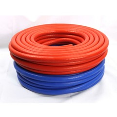 Red / Blue Silicone Braided Hose Tube Reinforced – Water Oil Fuel High Temp 300℃