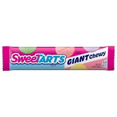 Giant Chewy Candy, Sweet and Tart, 1.35 oz, 36 count