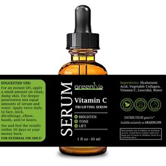 Organic Vitamin C Serum for Face- (1 Ounce)